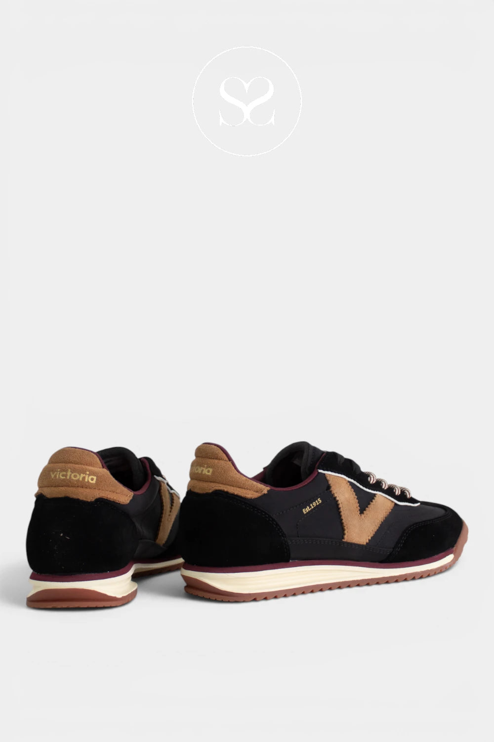 Victoria Black Retro Trainers - 1158113
