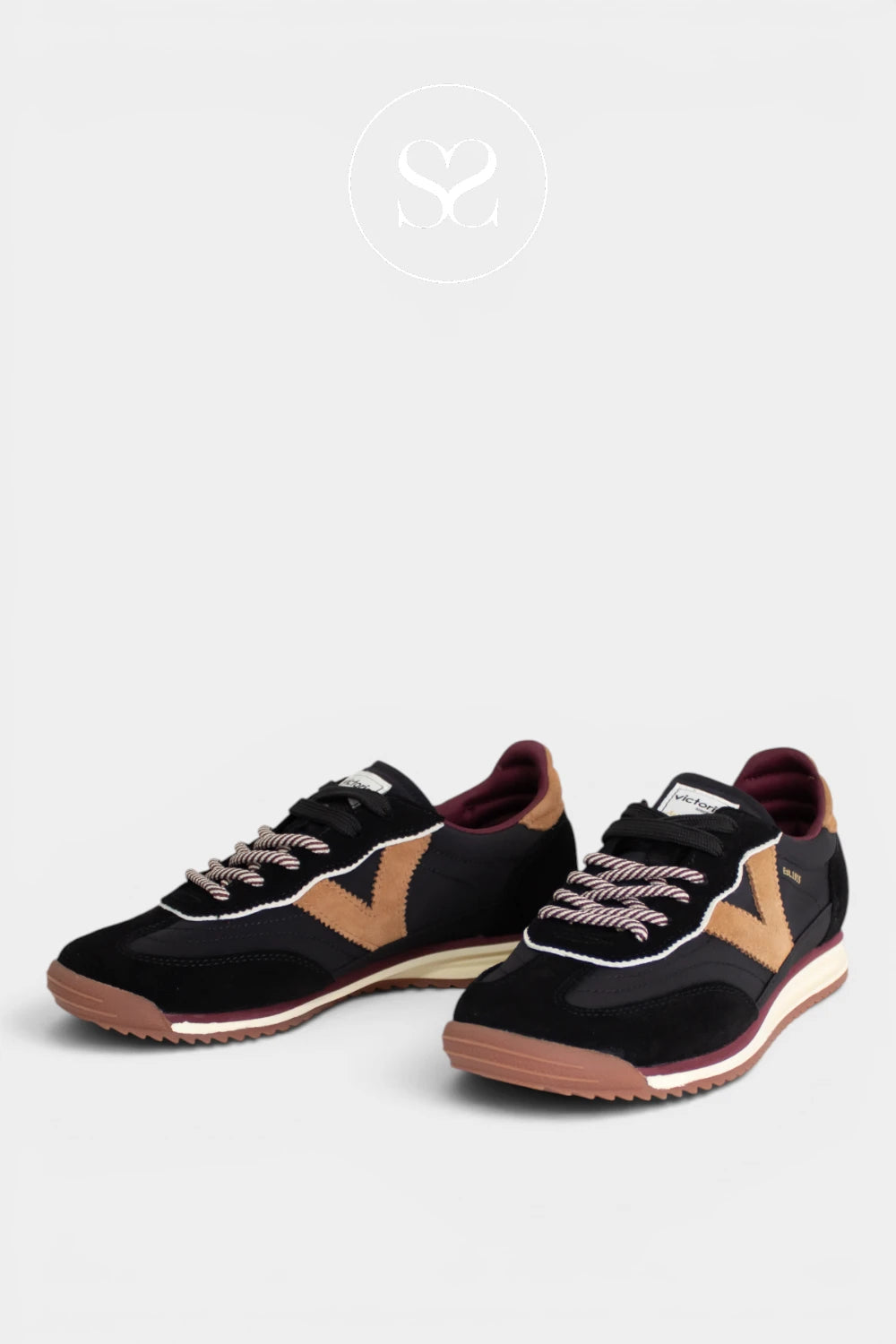 Victoria Black Retro Trainers - 1158113