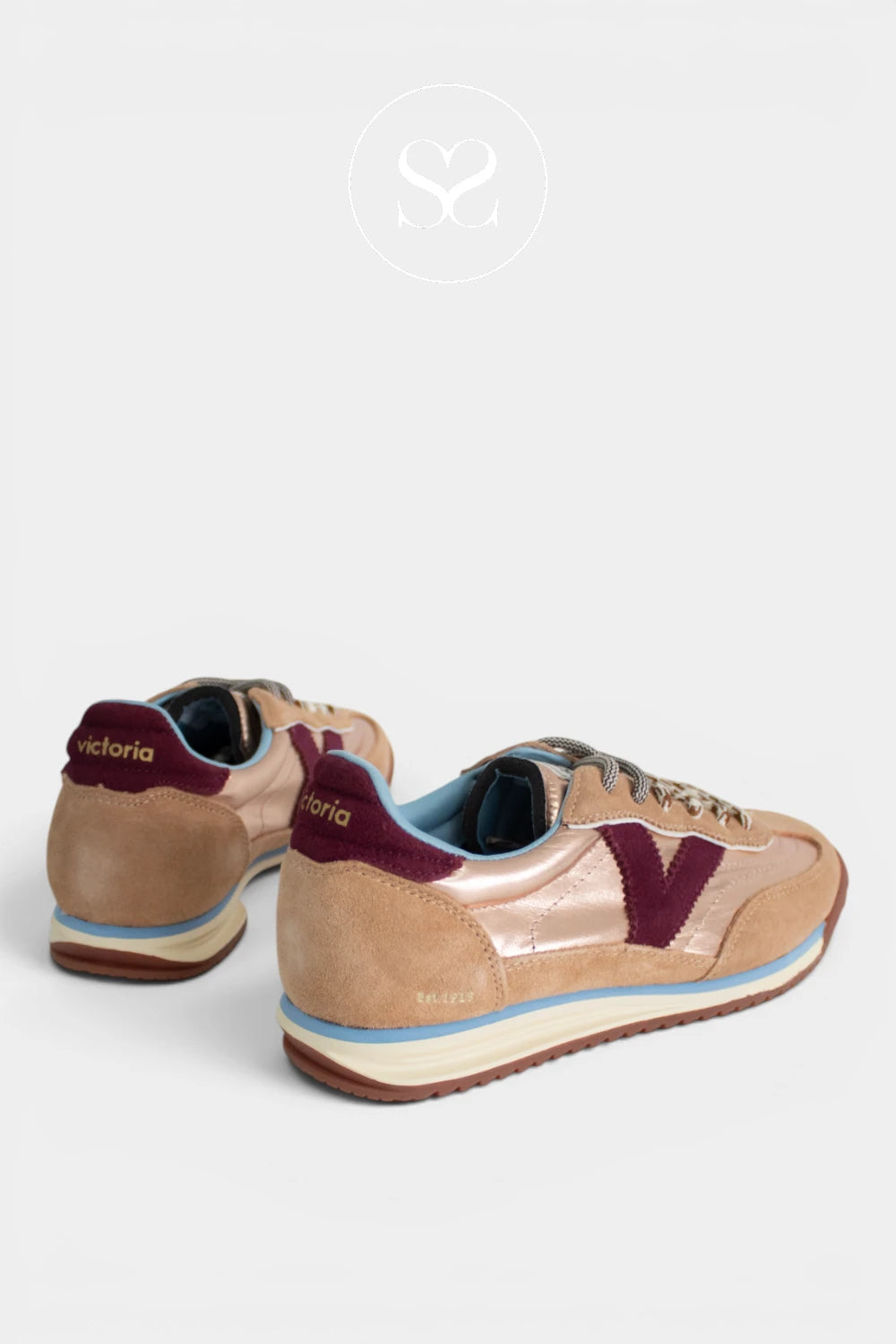 Victoria Camel Sporty Trainers 1158118