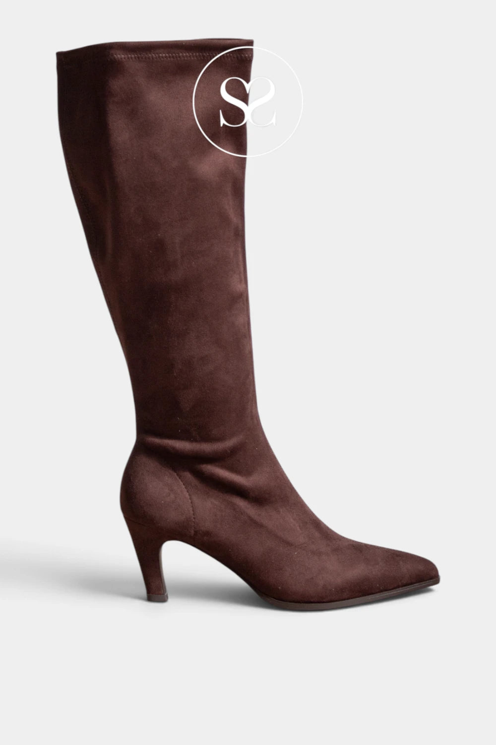 Lodi Brown Suede Knee High Boots - Osiris