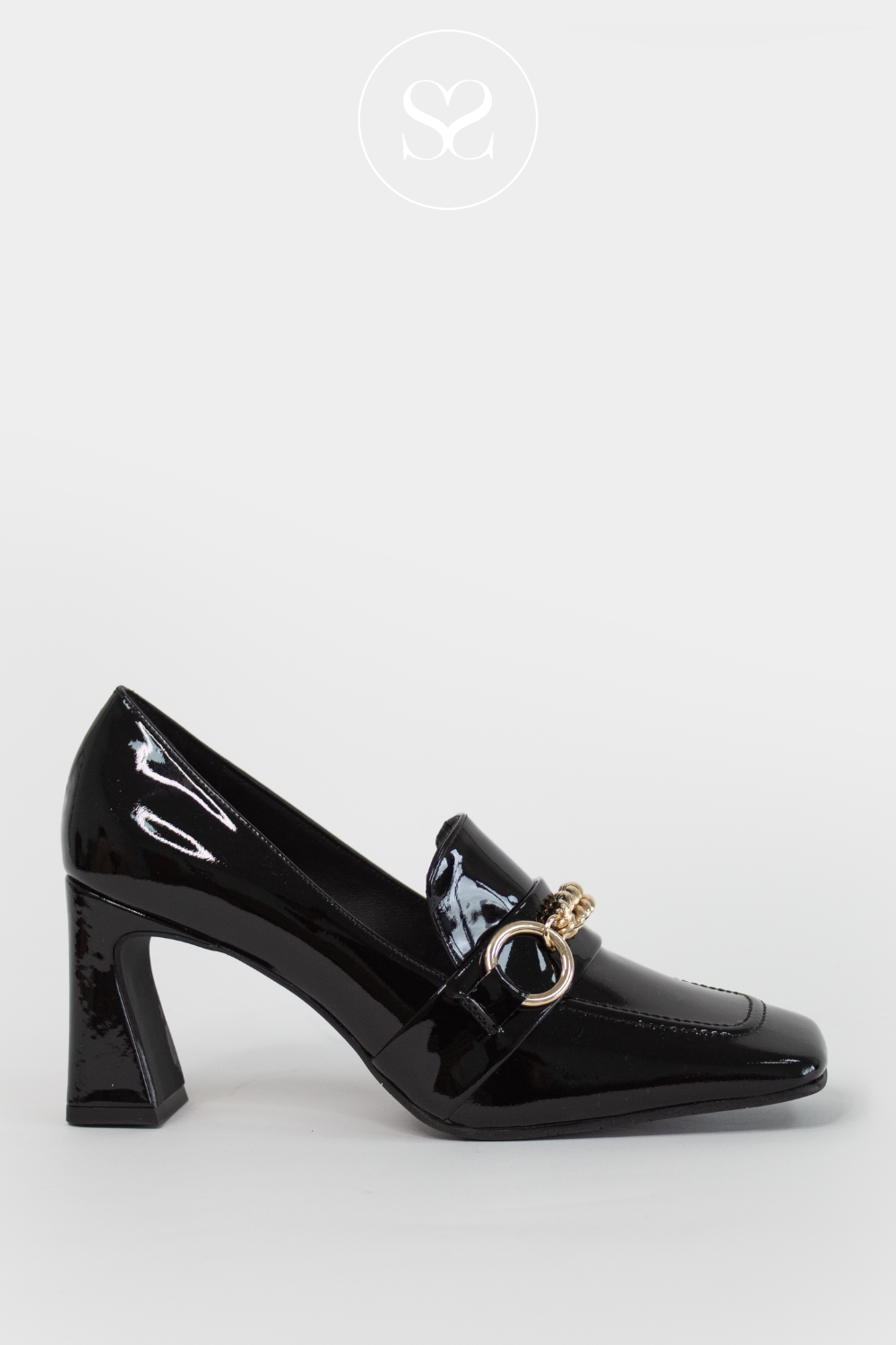 Block heeled loafers store
