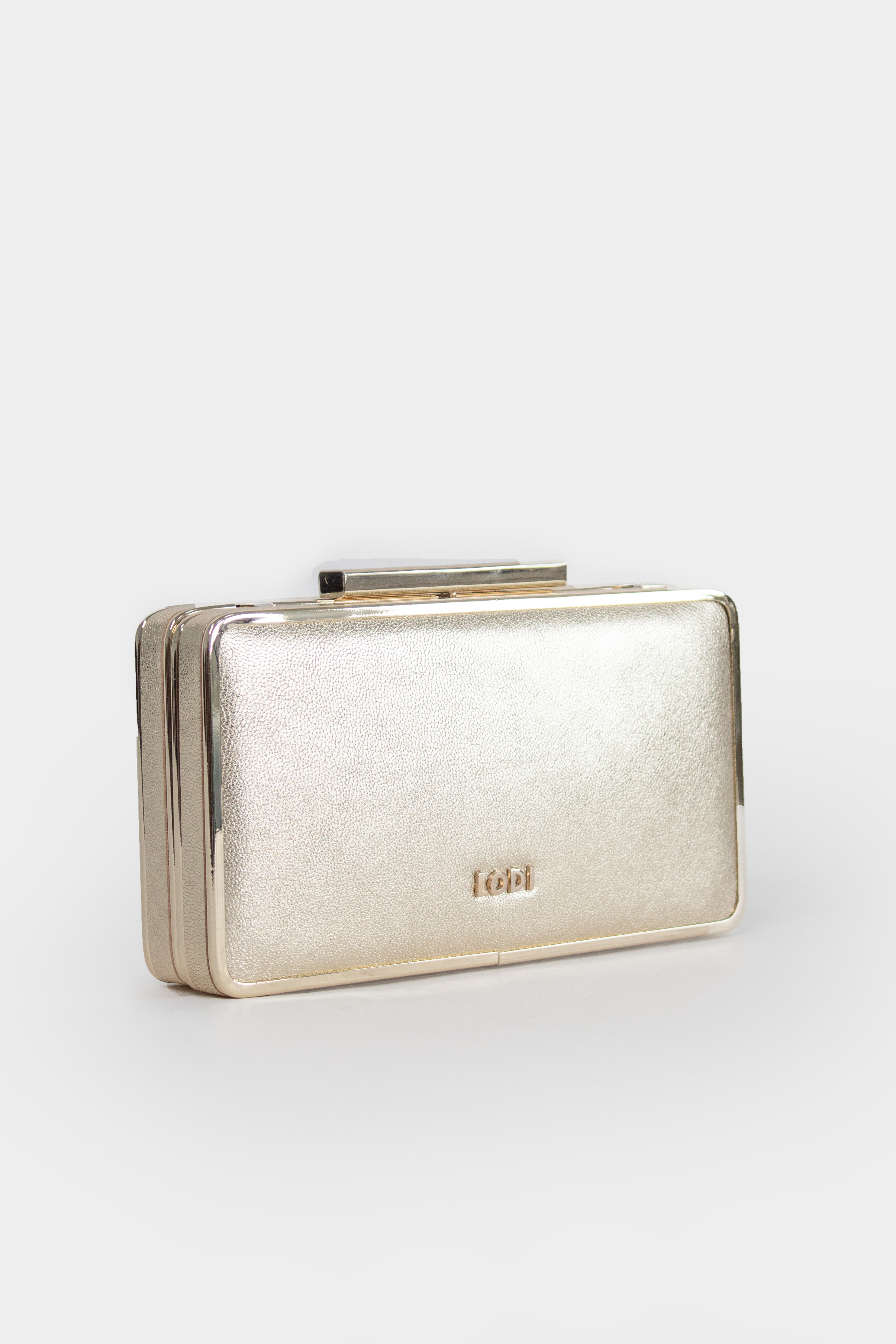 Lodi Gold Rectangular Clutch Bag - L1901