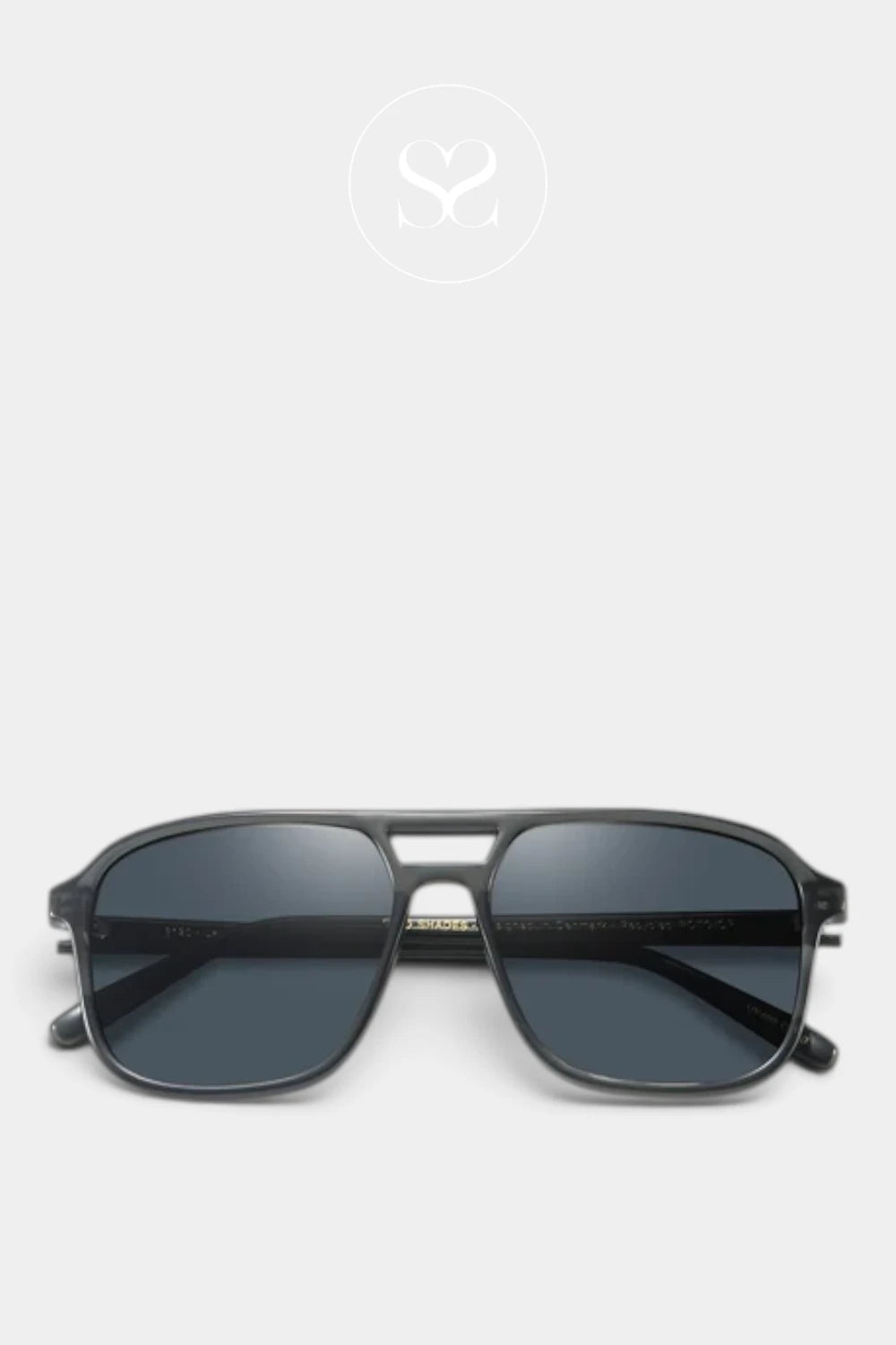 Eco Shades Grey Aviator Sunglasses – Lai