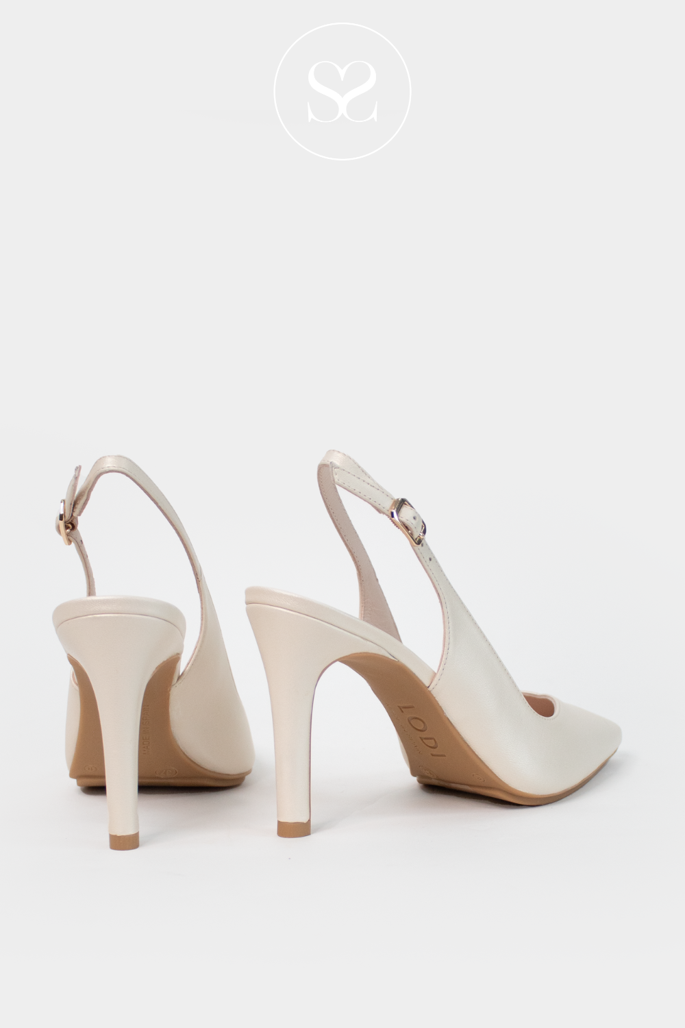 LODI Champagne Slingback High Heel - RAIAN
