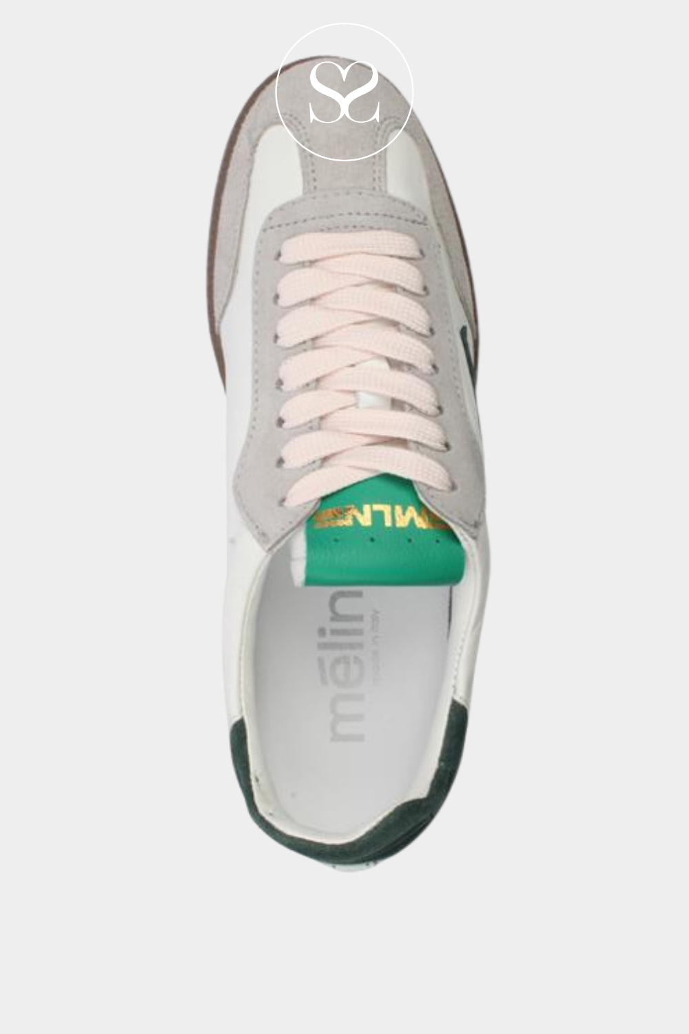 MELINE WHITE LOW PROFILE SNEAKERS