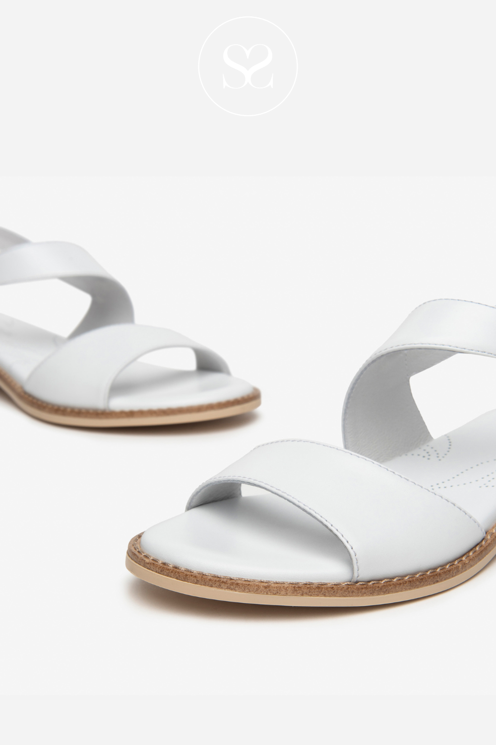 White leather sandals for Women from NeroGiardini