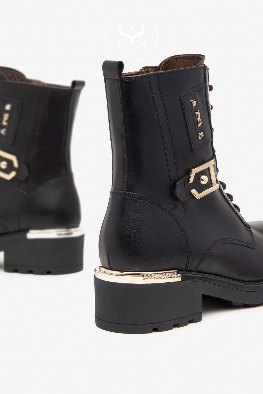 Women's military stye boots from Nero Giardini