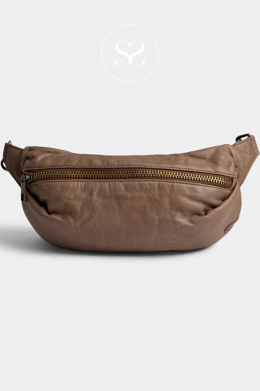 Depeche Dark Taupe Bumbag - 17058