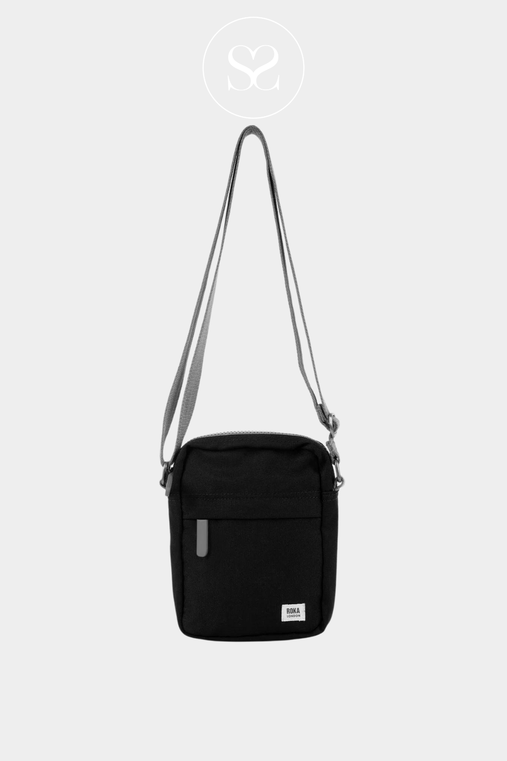 ROKA BOND BLACK CROSSBODY BAG ROKA BAGS CROSSBODY BAG