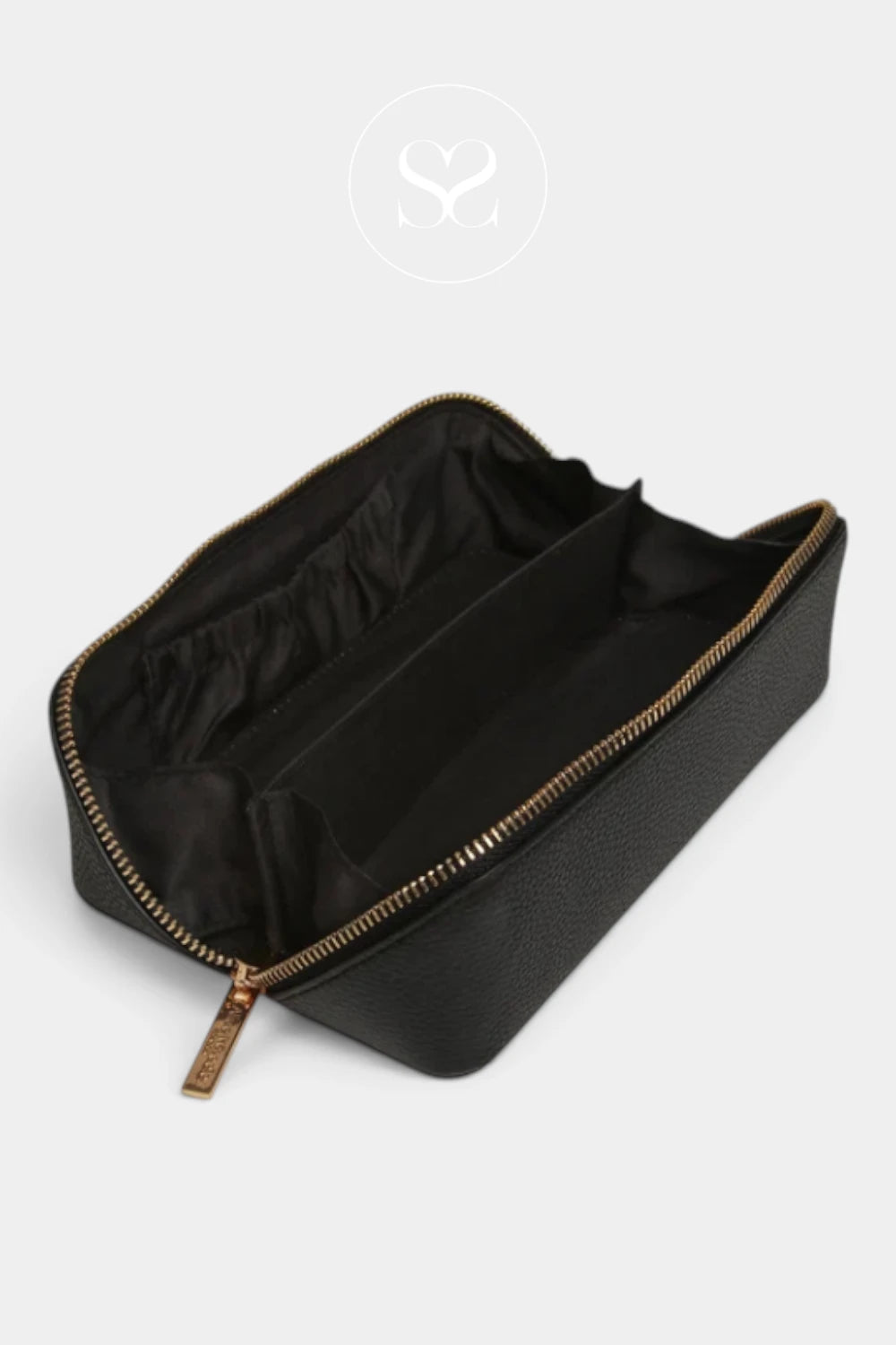 Alice Wheeler Black Small Train Case - Kensington (S)