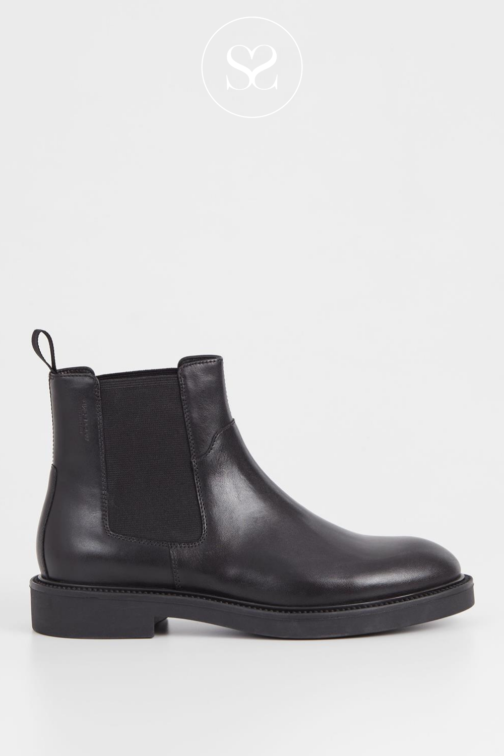 Alex black studded chelsea boots online