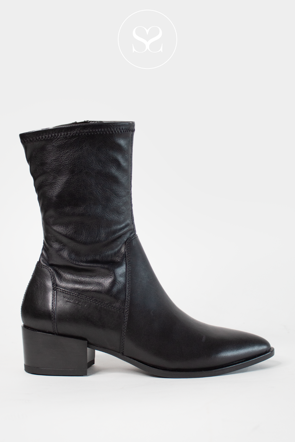 Flat heel sock boots best sale