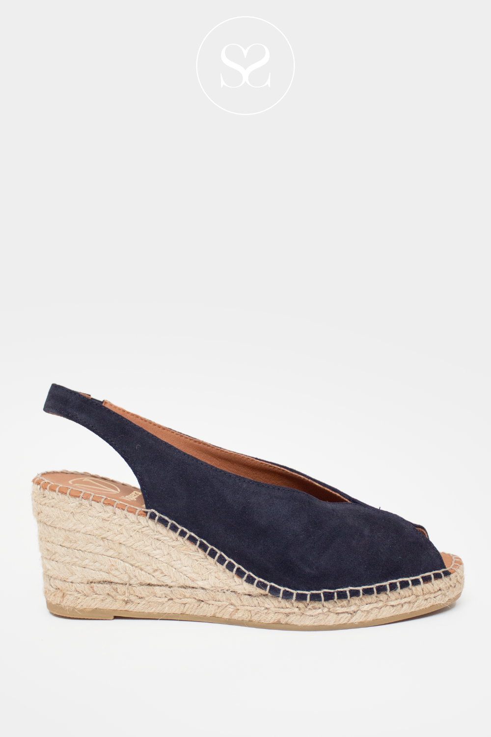 nAVY ESPADRILLE WEDGES FROM VIGUERA