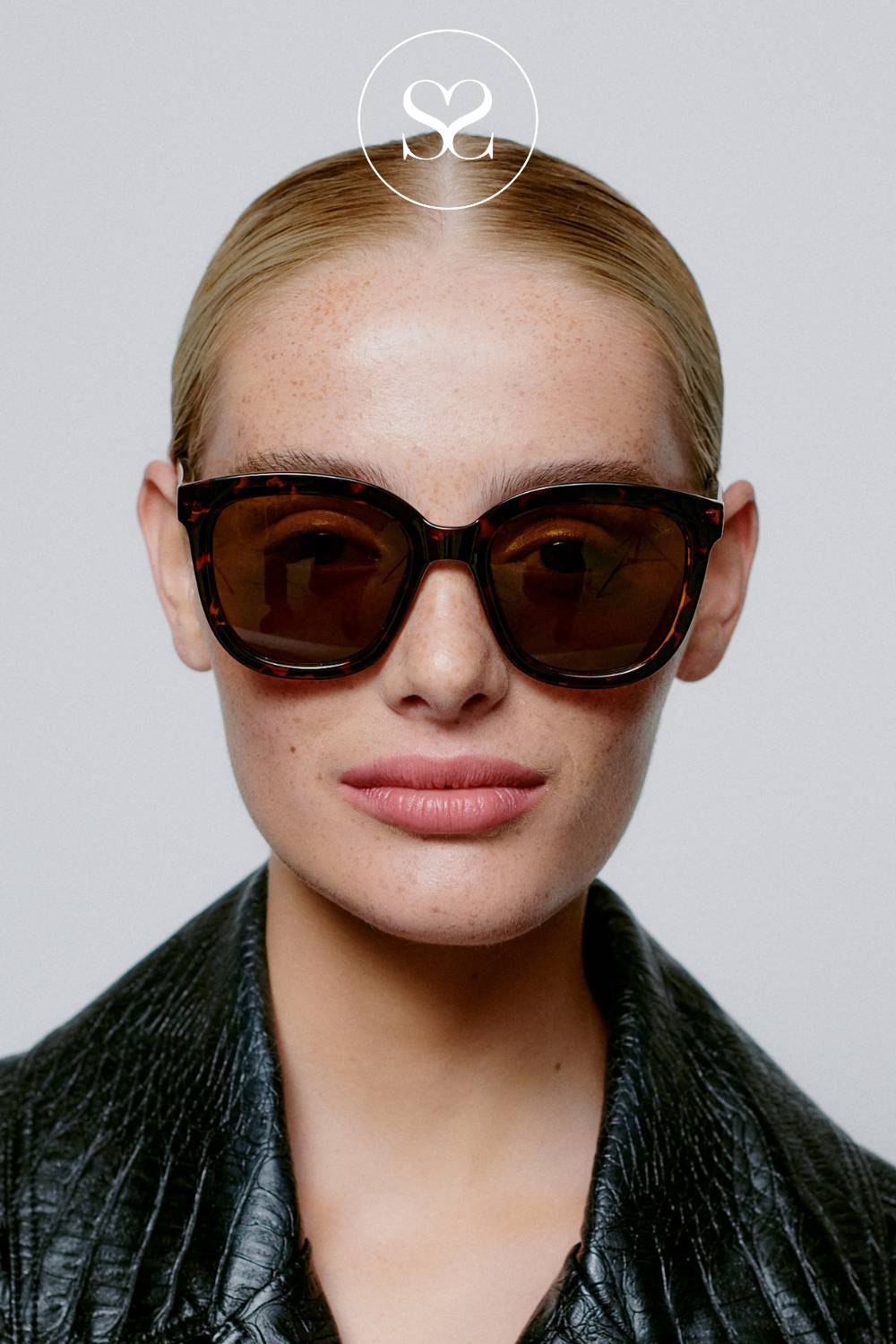 Billy demi tortoise sunglasses