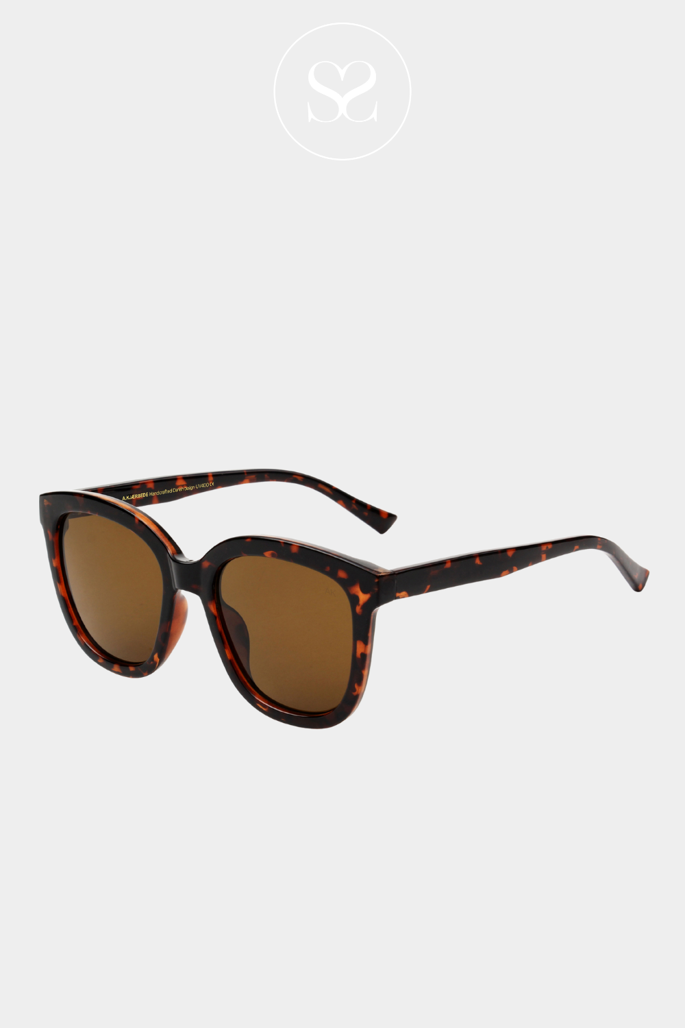 A.KJAERBEDE BILLY DEMI TORTOISE SUNGLASSES