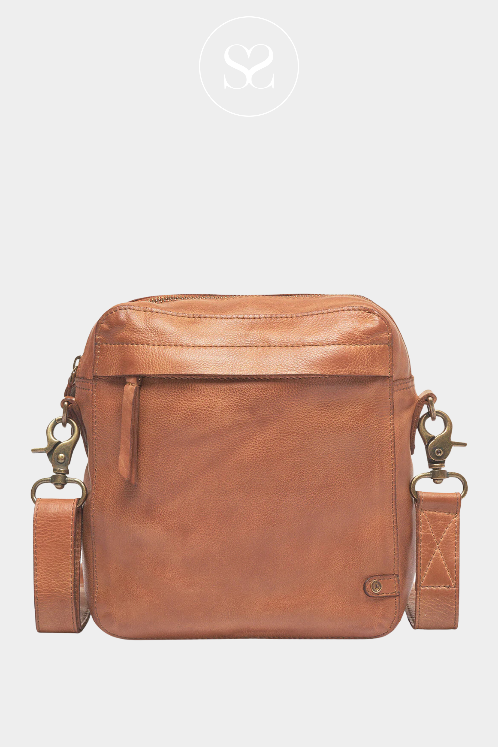Tan satchel handbag sale