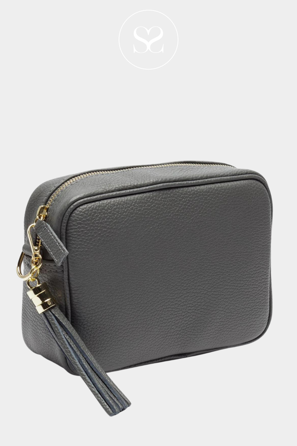 ELIE BEAUMONT - CROSSBODY BAG - SLATE - CHARCOAL