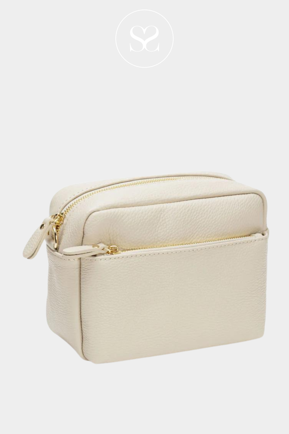 Neutral light colour handbag for everyday