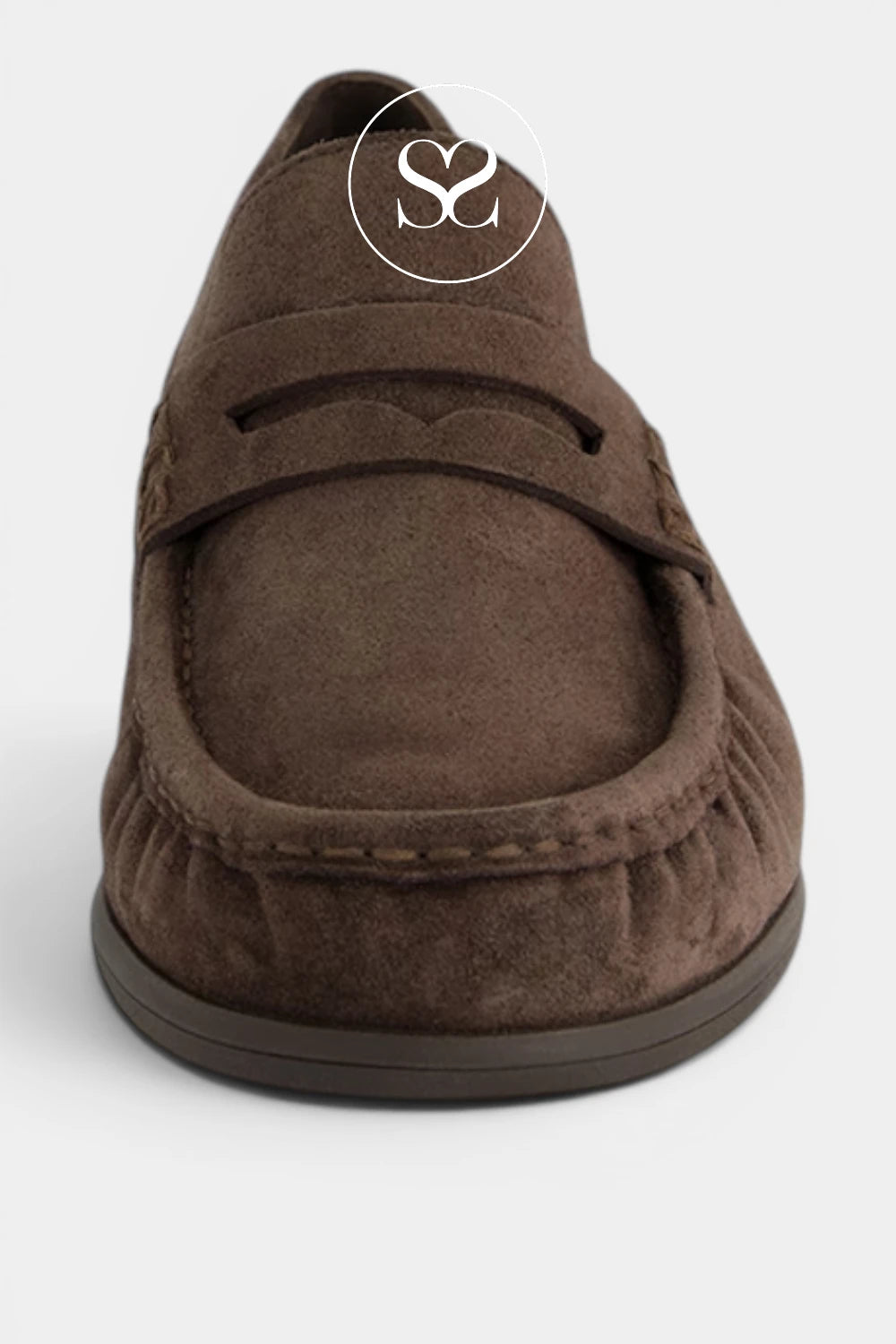 Paul Green Soft moccasin-style loafer featuring visible stitching around the toe for a more casual, handcrafted feel for Women in Ireland