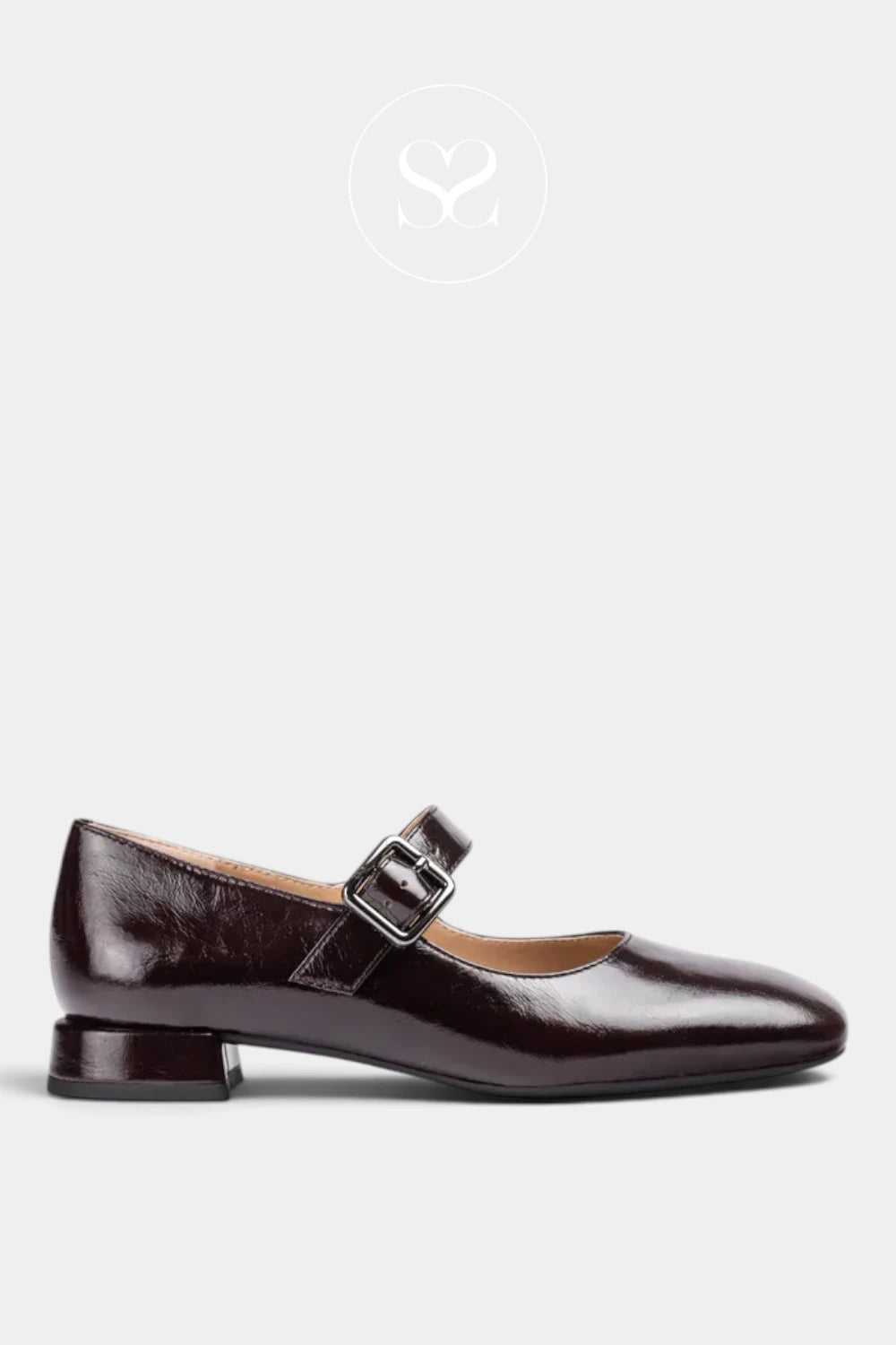 Unisa Chocolate Brown Mary Jane Pumps - Culver for Women - Ireland