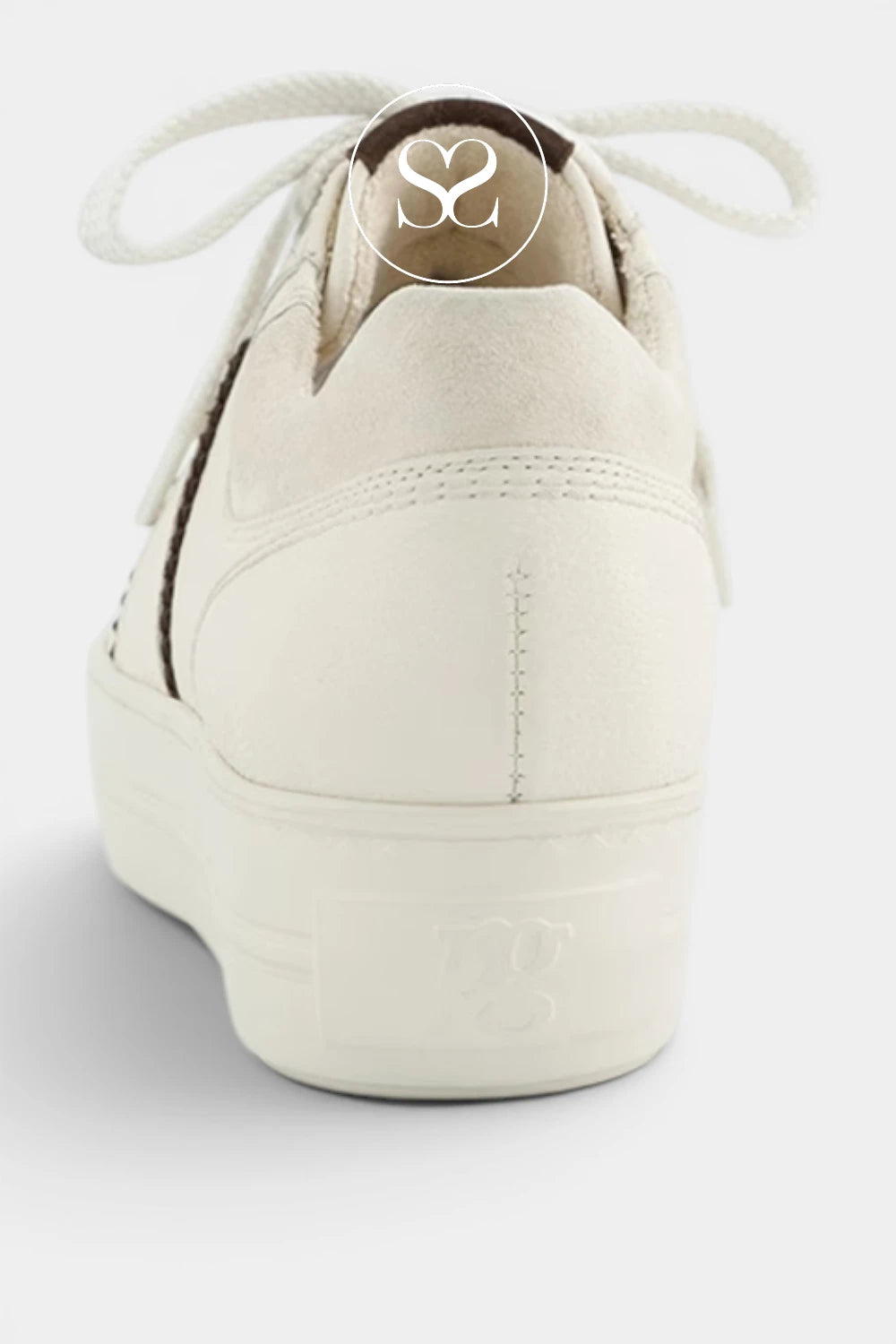 Paul Green Platform sole sneaker featuring a raised, chunky base that adds height while keeping the shape casual and wearable for Women