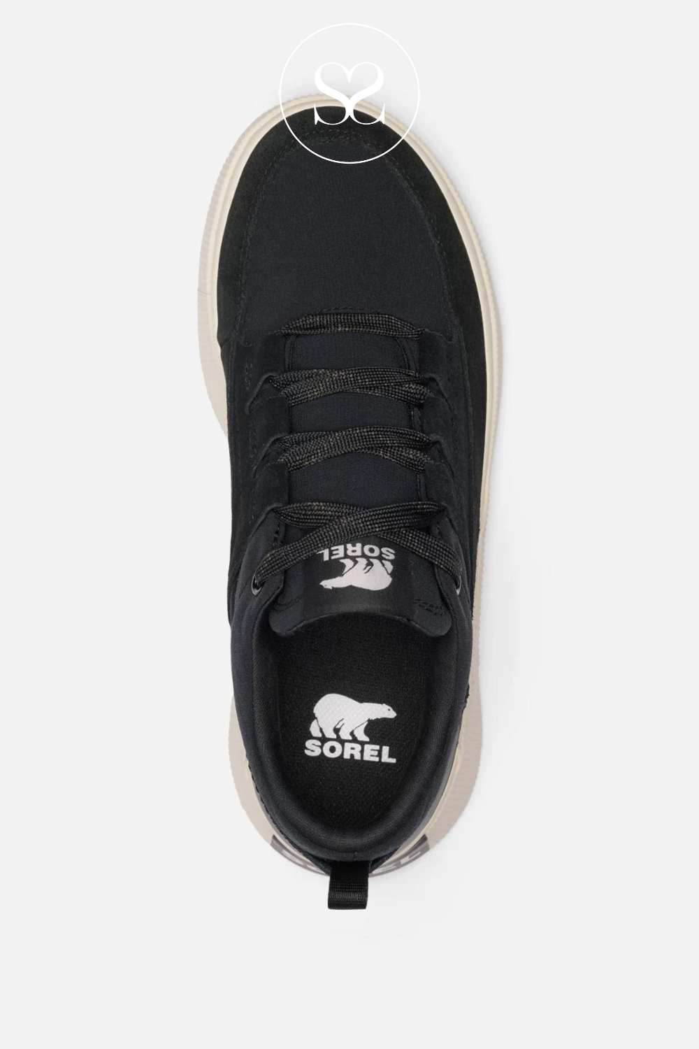 Women's waterproof black trainers from Sorel