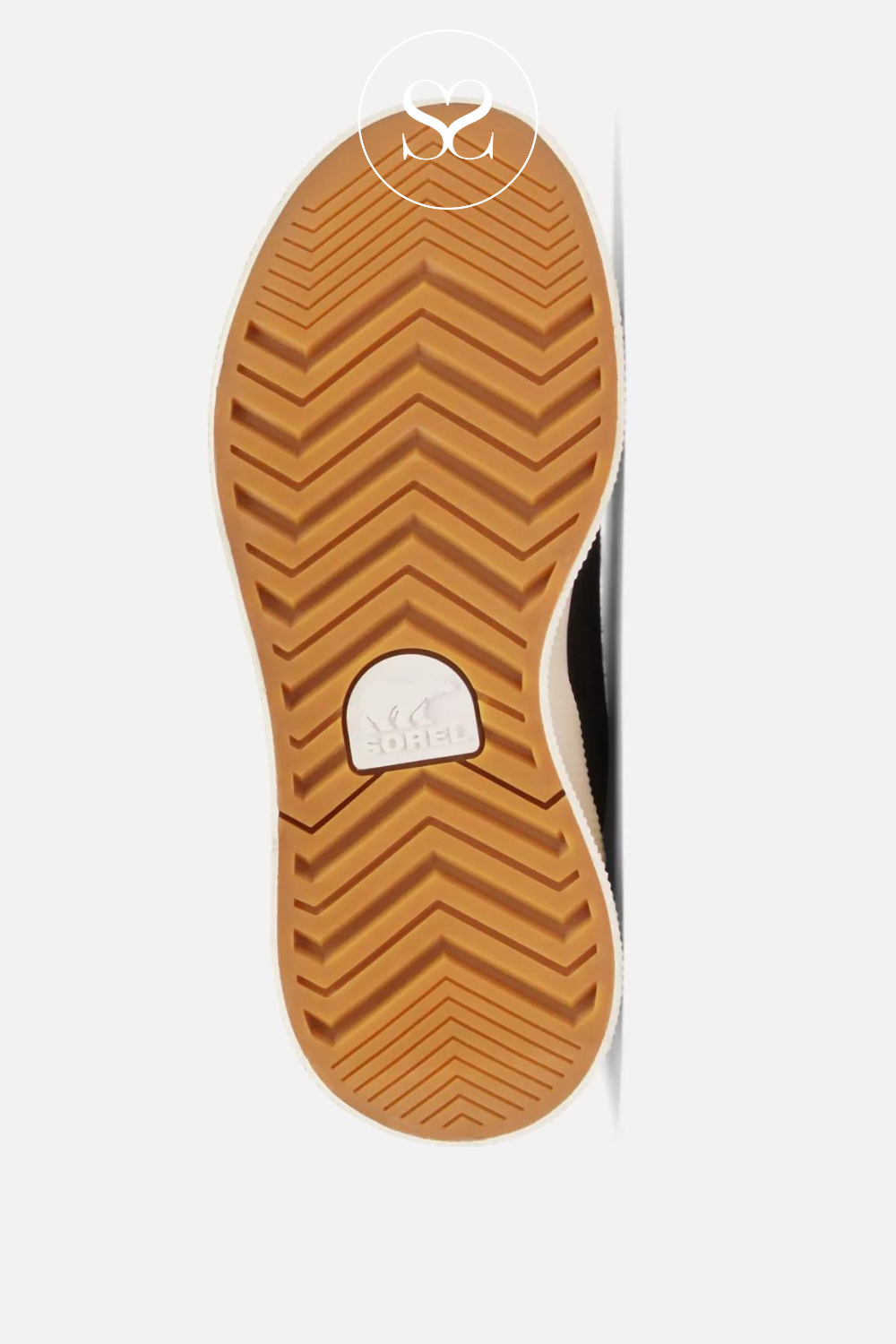 Sorel Black Waterproof Wedge Trainers - NL5158 Out N About