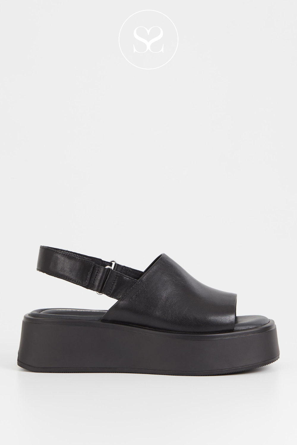 Vagabond courtney chunky black flatform sandals