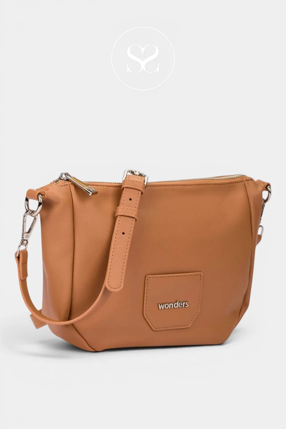 Wonders Tan CrossBody Bag WB-55033