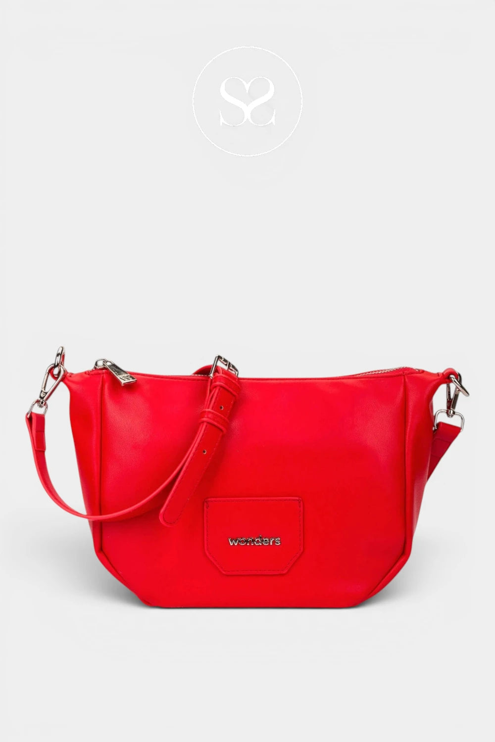 Wonders Red Crossbody Bag WB-55033
