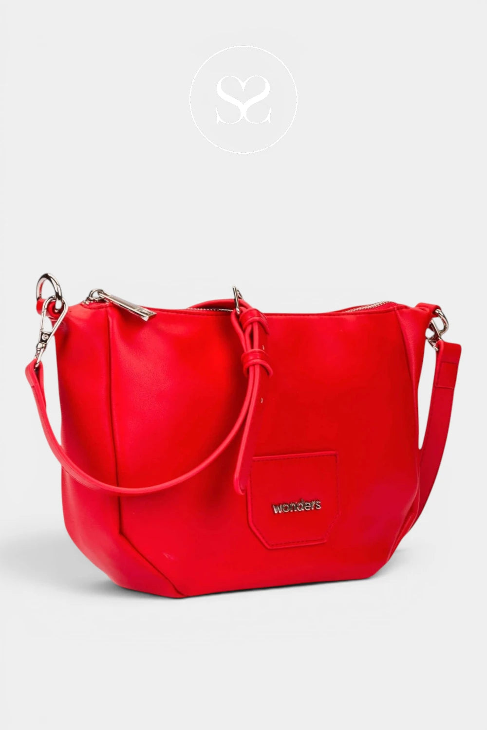 Wonders Red Crossbody Bag WB-55033
