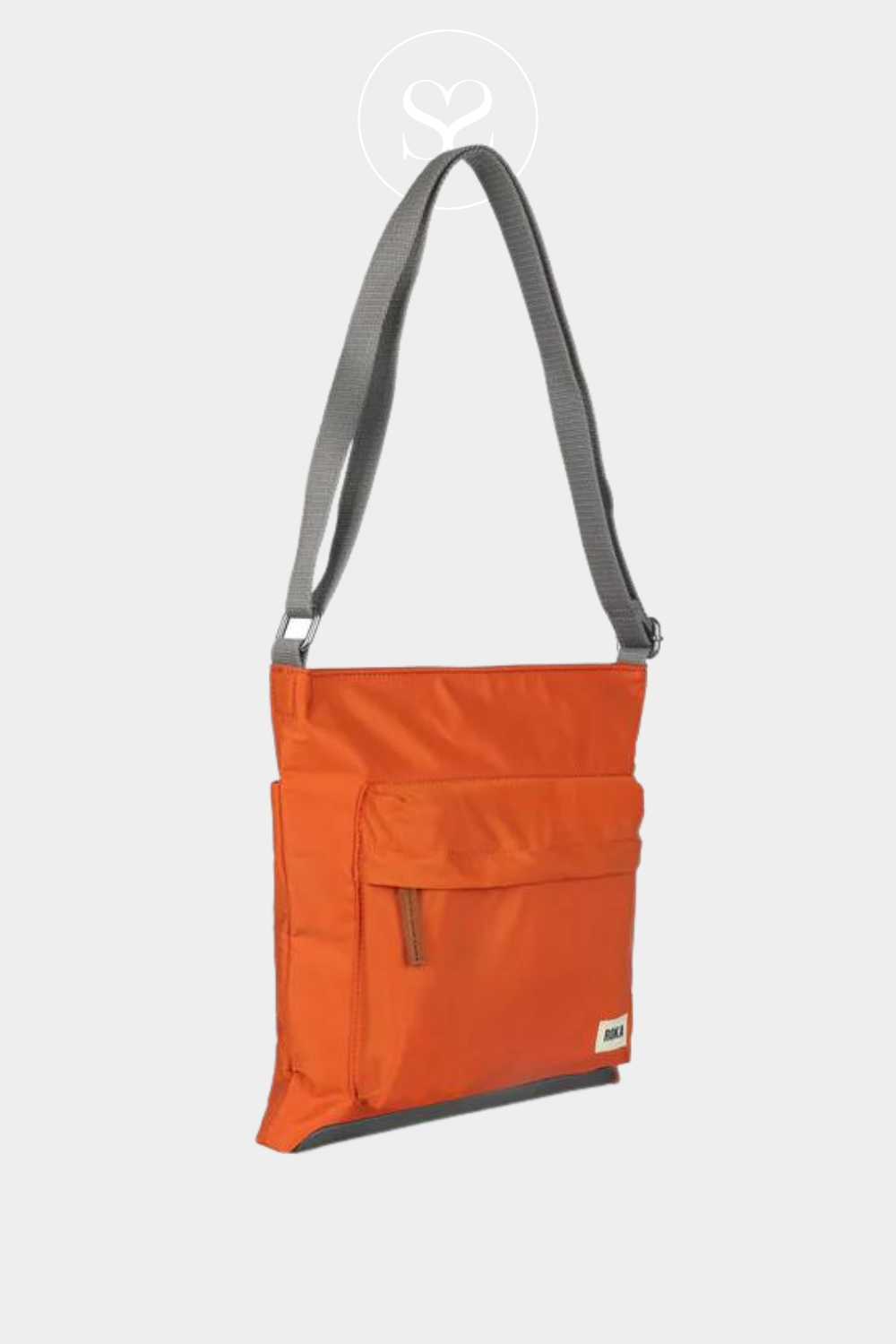 ROKA KENNINGTON WATERPROOF ORANGE CROSSBODY BAG