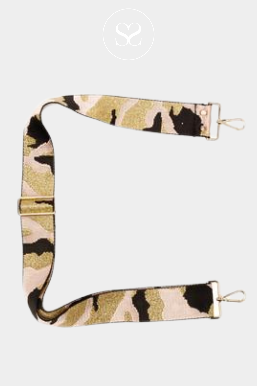 ELIE BEAUMONT - CROSSBODY STRAP - PINK CAMOUFLAGE