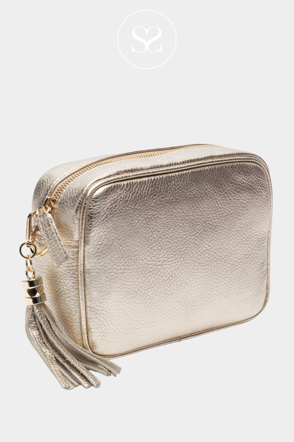 ELIE BEAUMONT CROSSBODY BAG GOLD