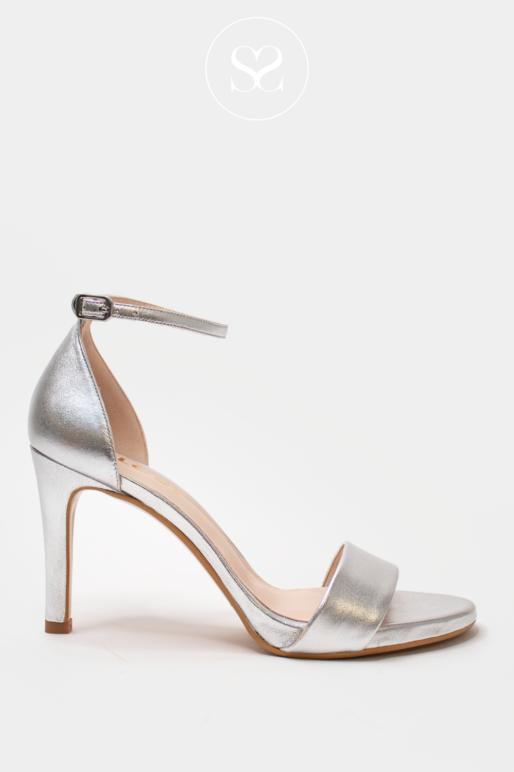 LODI IGOR X SILVER HIGH HEEL SANDALS LODI SHOES IRELAND