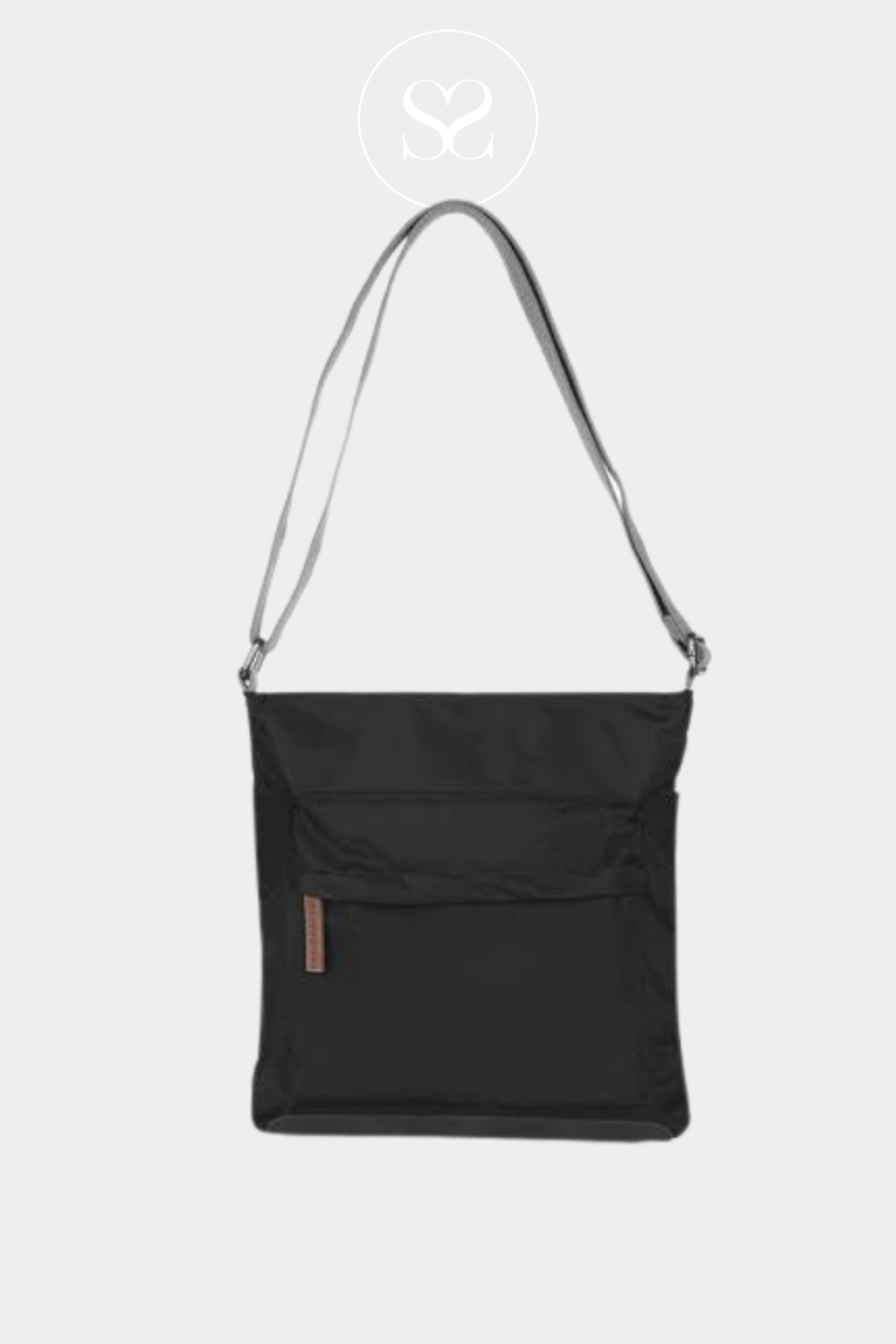 ROKA KENNINGTON B BLACK CROSSBODY BAG