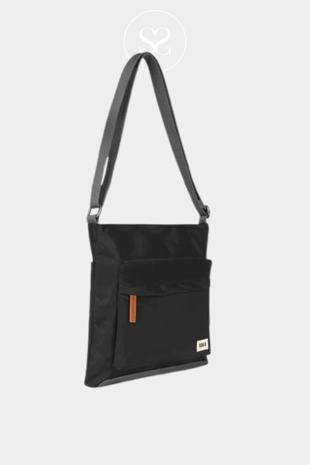 ROKA KENNINGTON BLACK WATERPROOF CROSSBODY BAGS