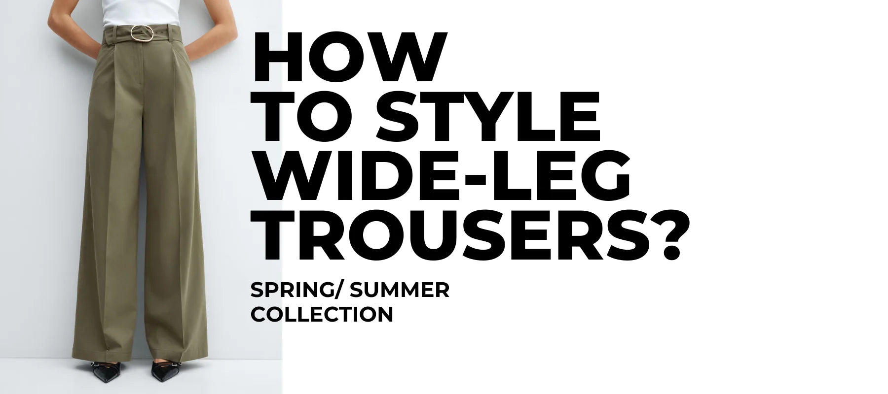 What shoes to wear with Wide leg trousers | How to style wide leg trousers