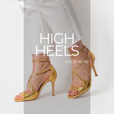 Buy comfortable high heels for women online at Sheneil Shoes located in Galway, Ireland