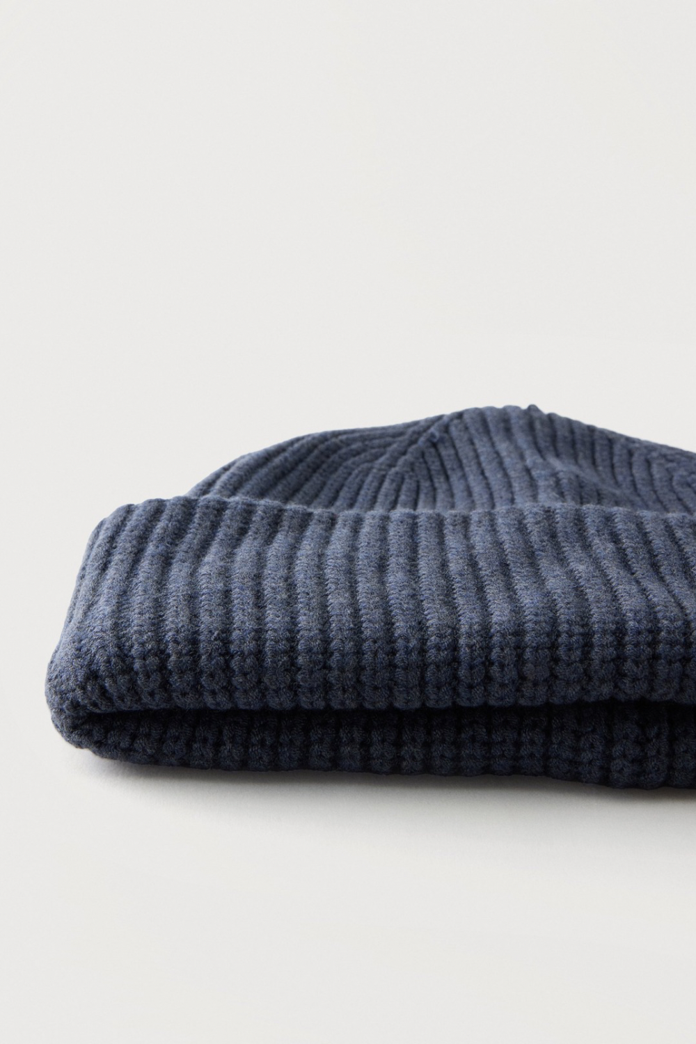 MOSS COPENHAGEN Dark Grey/Denim Beanie Hat - Rachelle