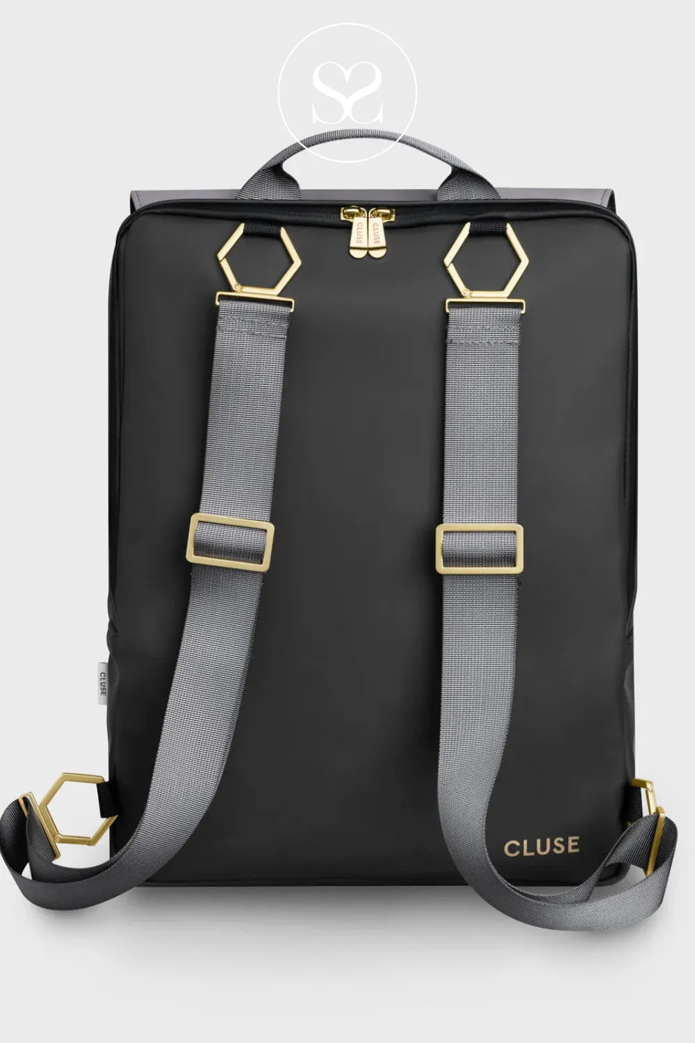 CLUSE BLACK/GREY REVERSIBLE BACKPACK CX03501