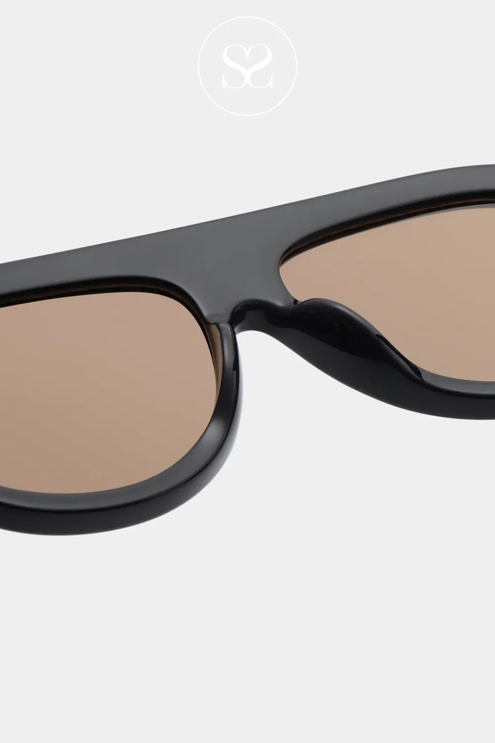 A.KJAERBEDE Black Sunglasses -Rio