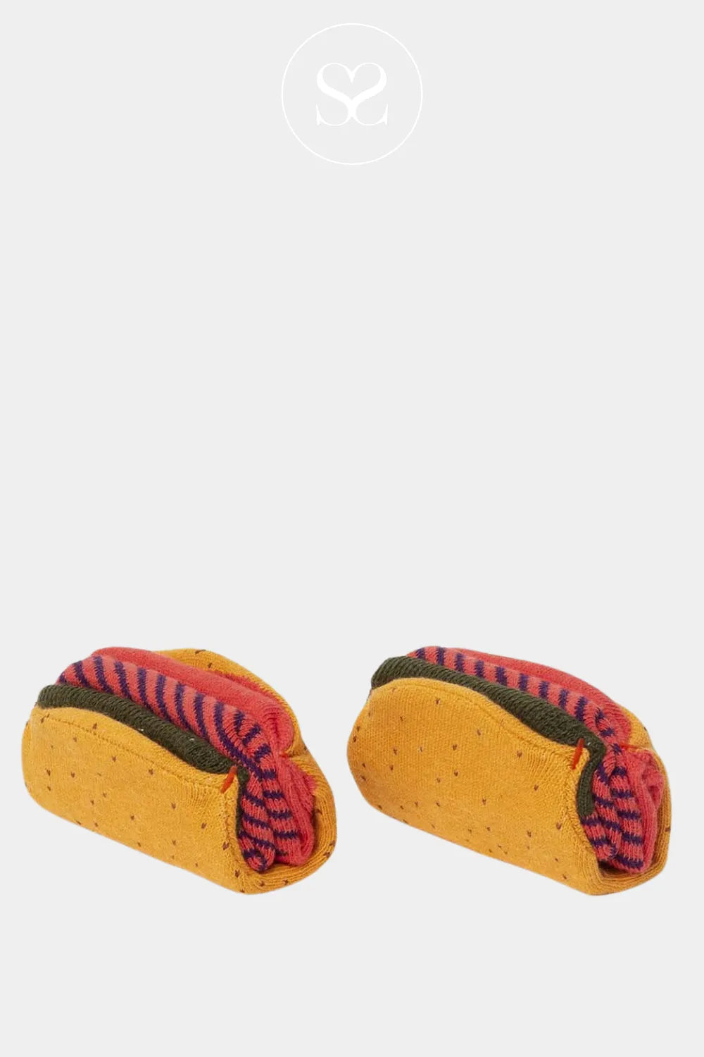 EAT MY SOCKS SPICY TACO SOCKS