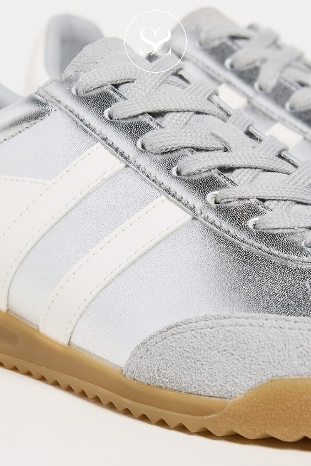 Silver trainers for women Ireland