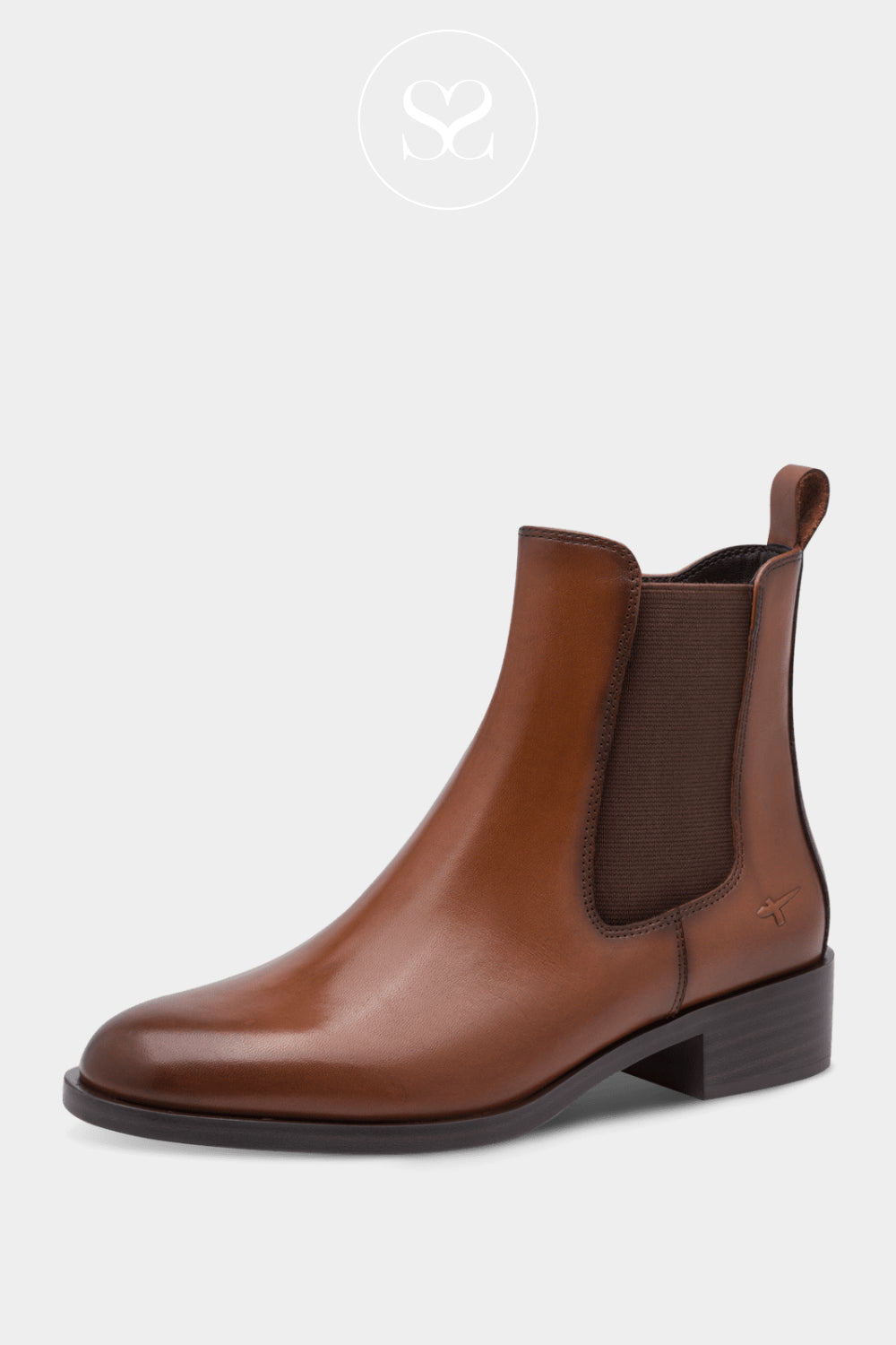 Brown Leather Chelsea Boots for Women in Ireland