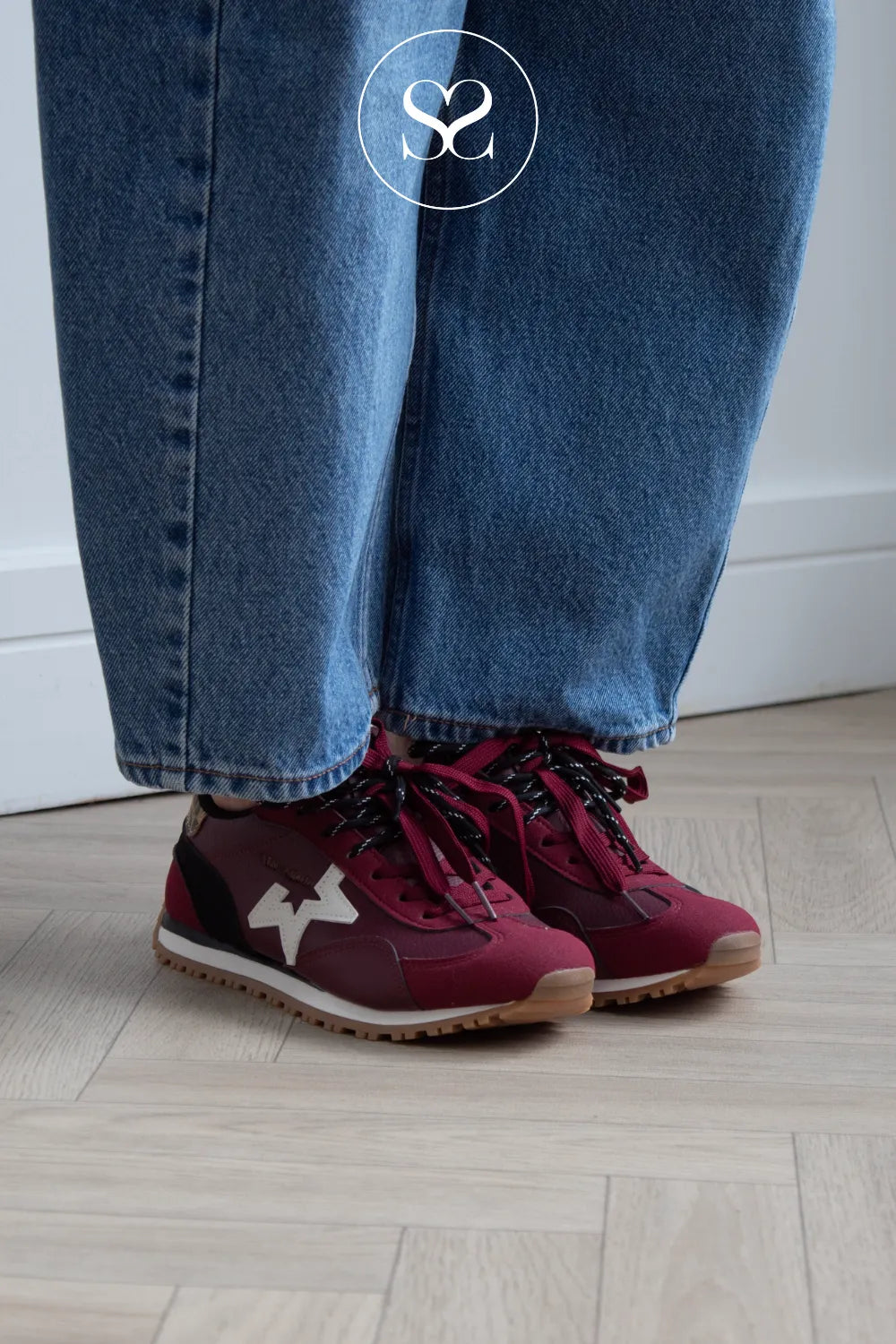 Teddy Smith Wine Sporty Trainers - 121131