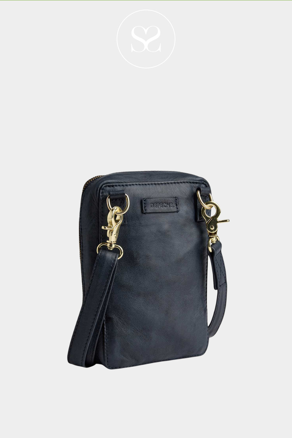 Depeceh Navy Blue Crossbody Bag - 16554