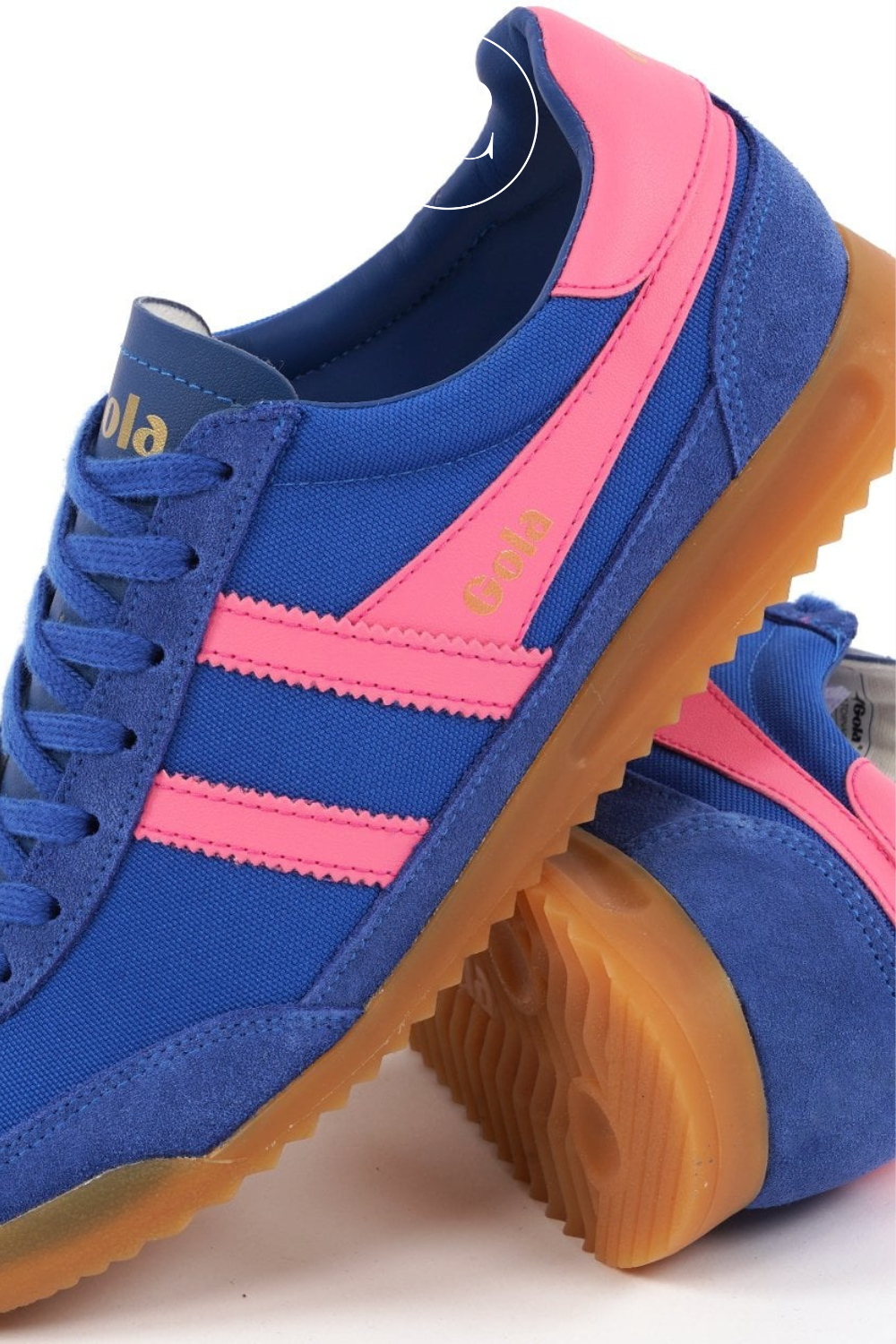 GOLA TORNADO CLB623XK SAPPHIRE/FLURO PINK SNEAKERS IRELAND