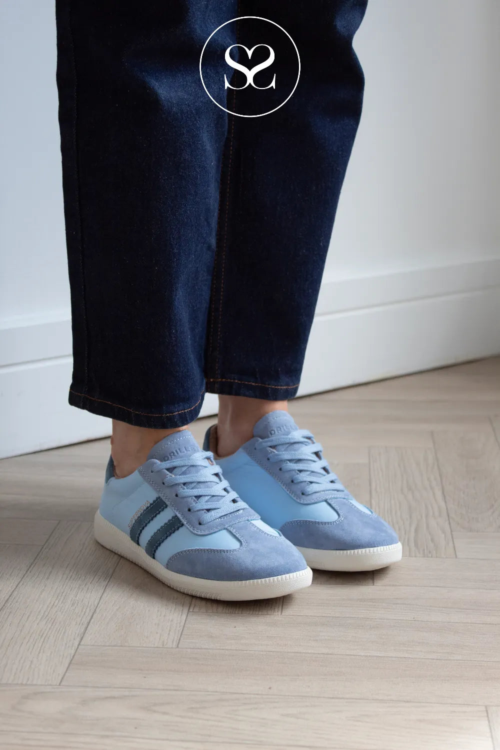 Drilleys Blue Trainers - Eighty Eight