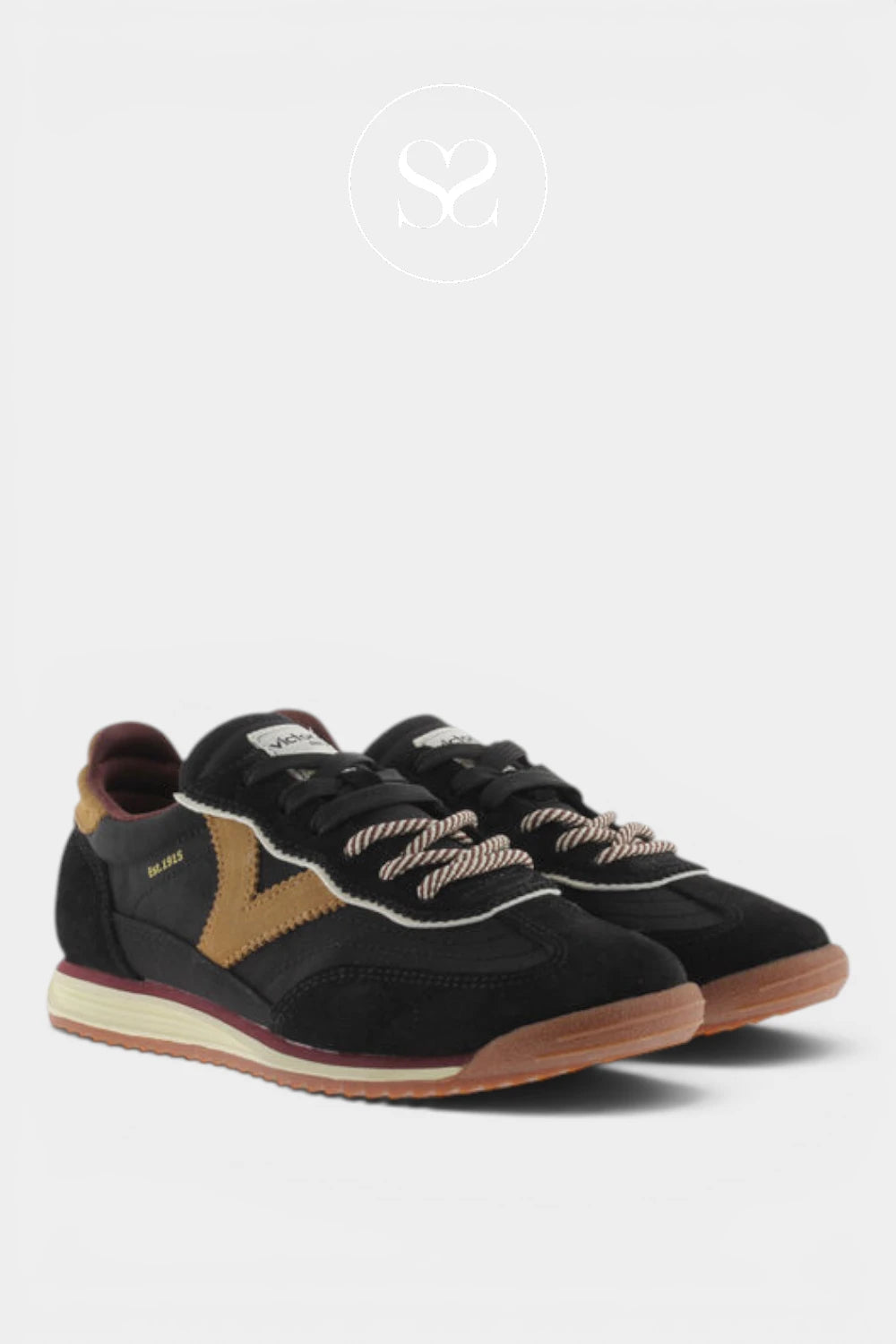 Victoria Black Retro Trainers - 1158113